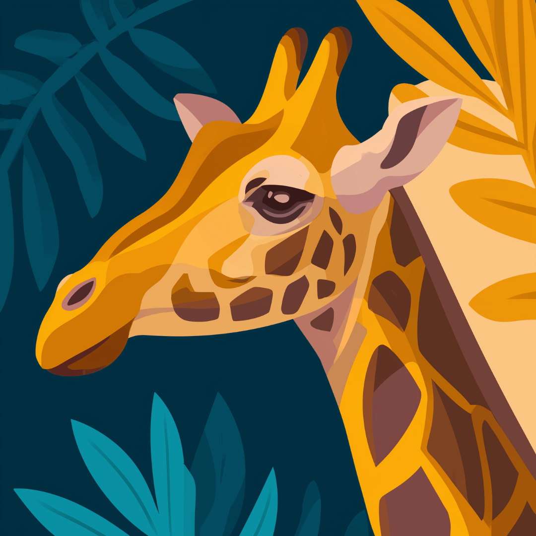 Giraffe Portrait