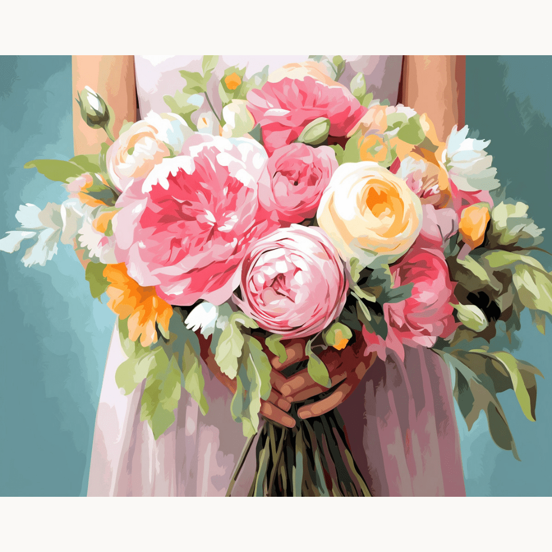 Bridal Blooms - Number Artist Paint By Numbers Kits