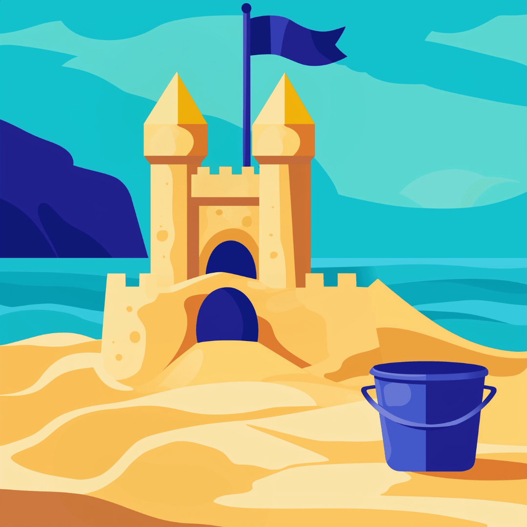 Simple Sand Castle