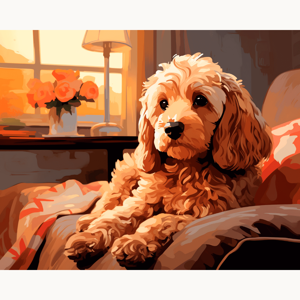 Couch Cockapoo