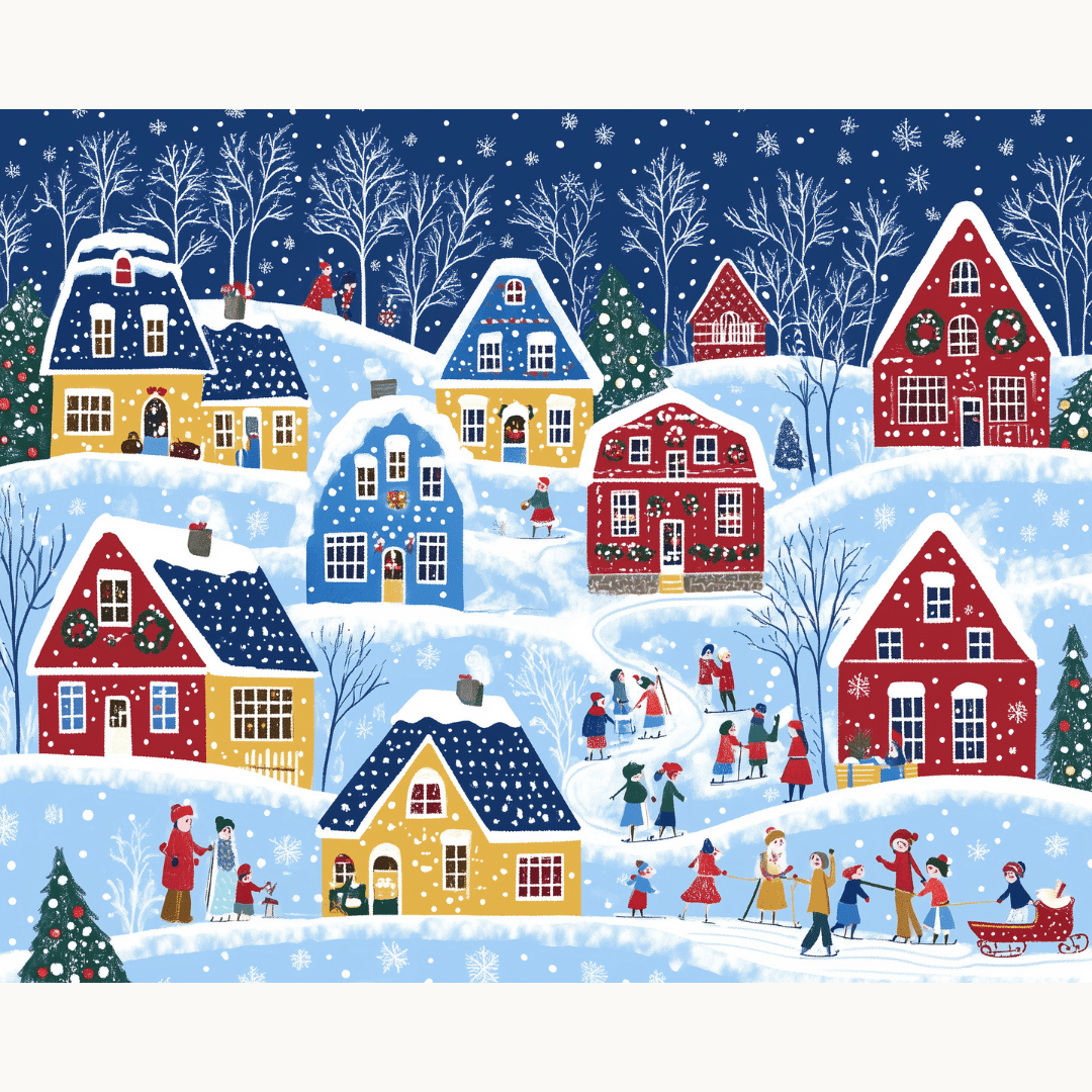 First Snow - Number Artist Paint By Numbers Kits