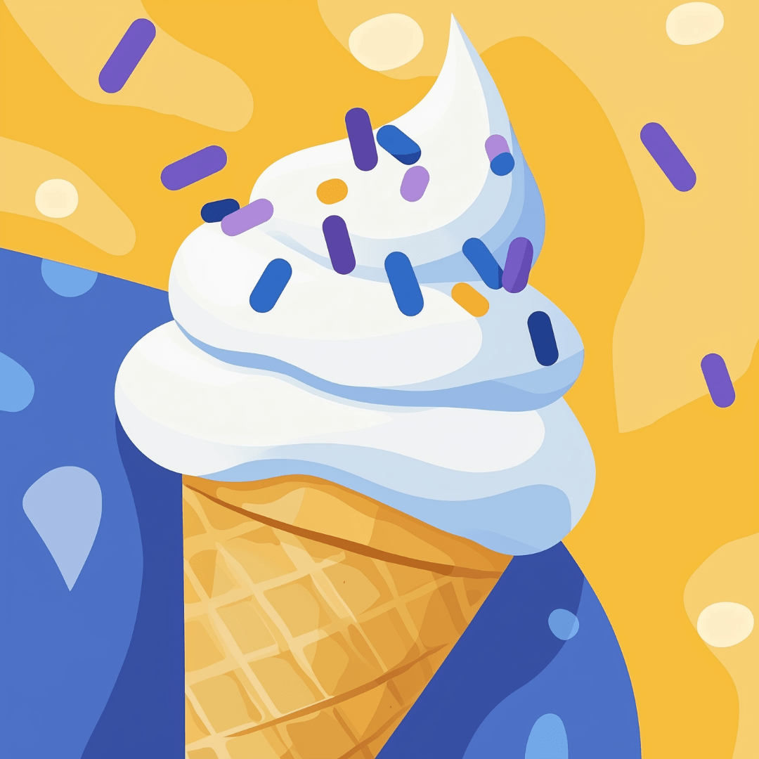 Sprinkled Ice Cream