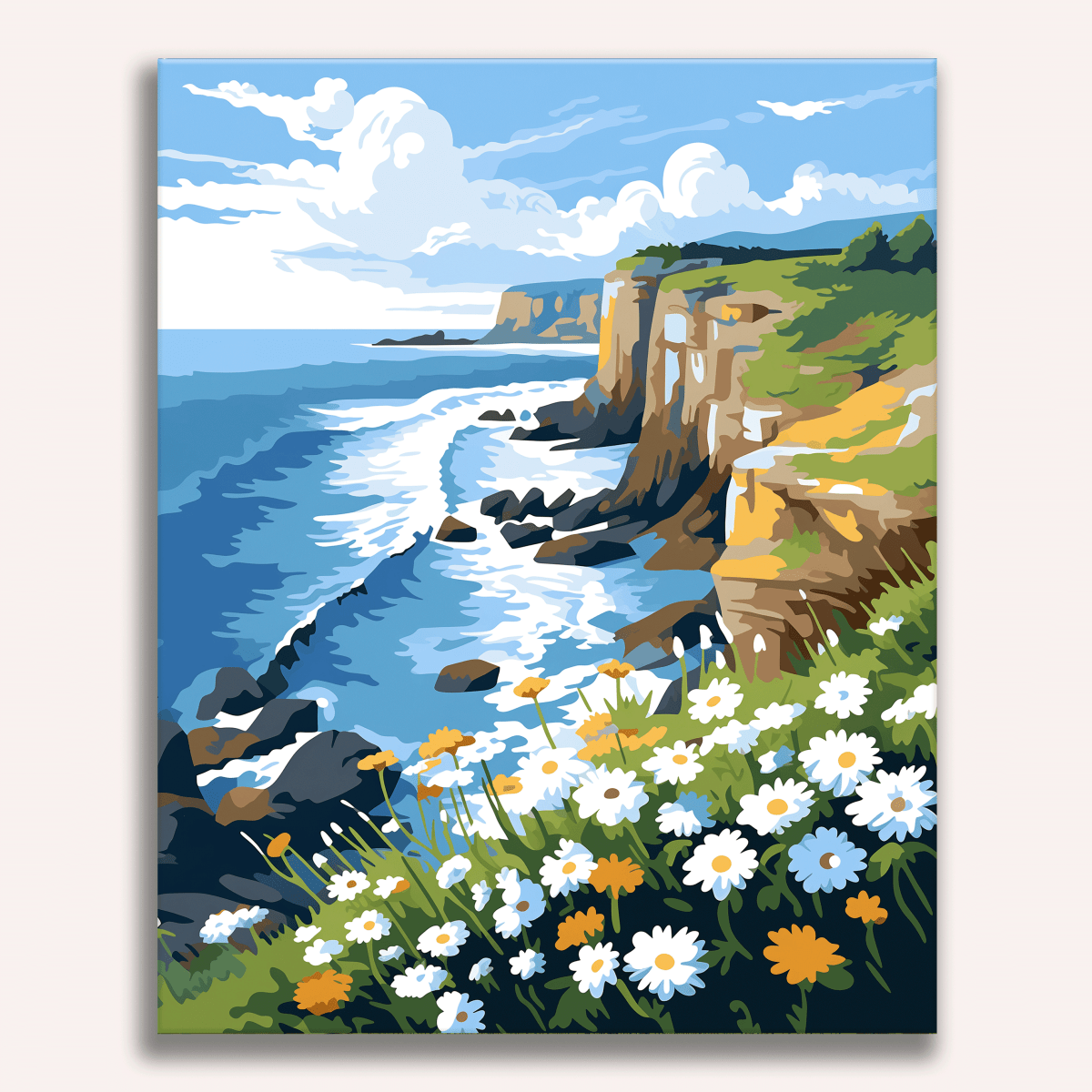 Cliffside Daisies