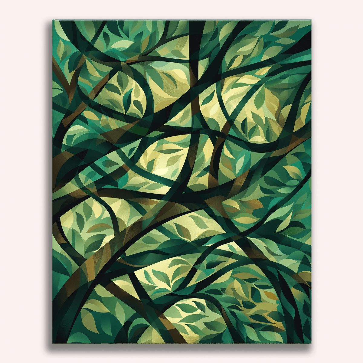 Forest Lush - Number Artist Paint By Numbers Kits