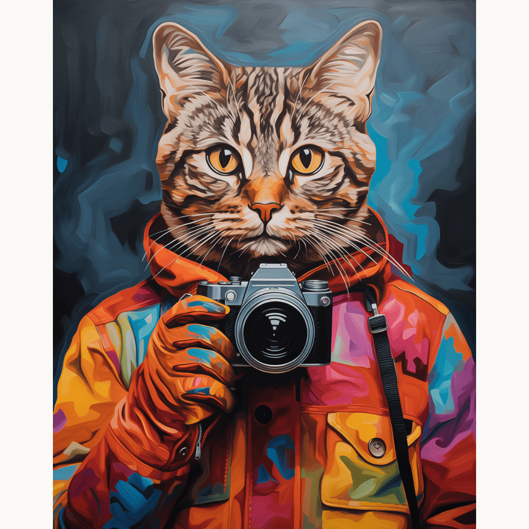 Purrfect Picture - Number Artist Paint By Numbers Kits