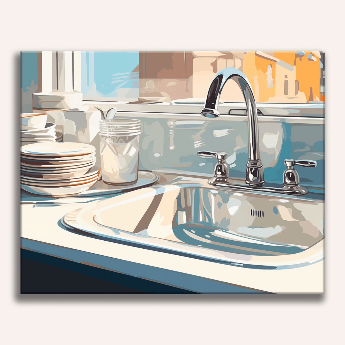 Shiny Sink - Number Artist Paint By Numbers Kits