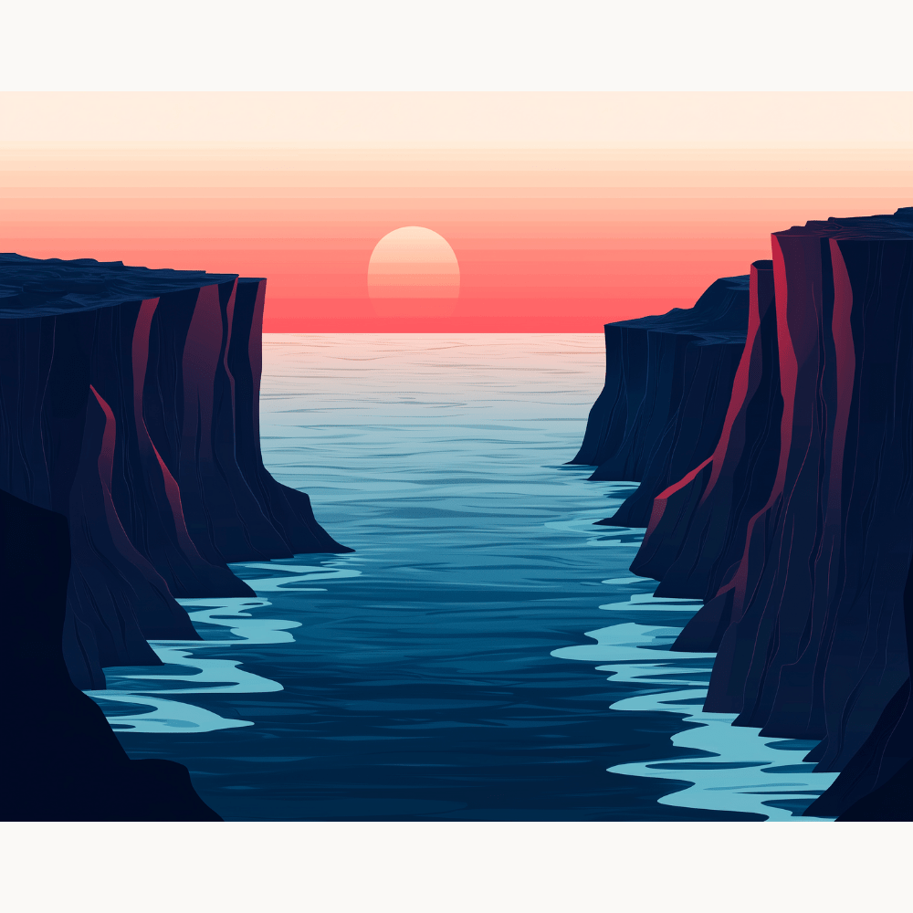 Cliffside Sunset