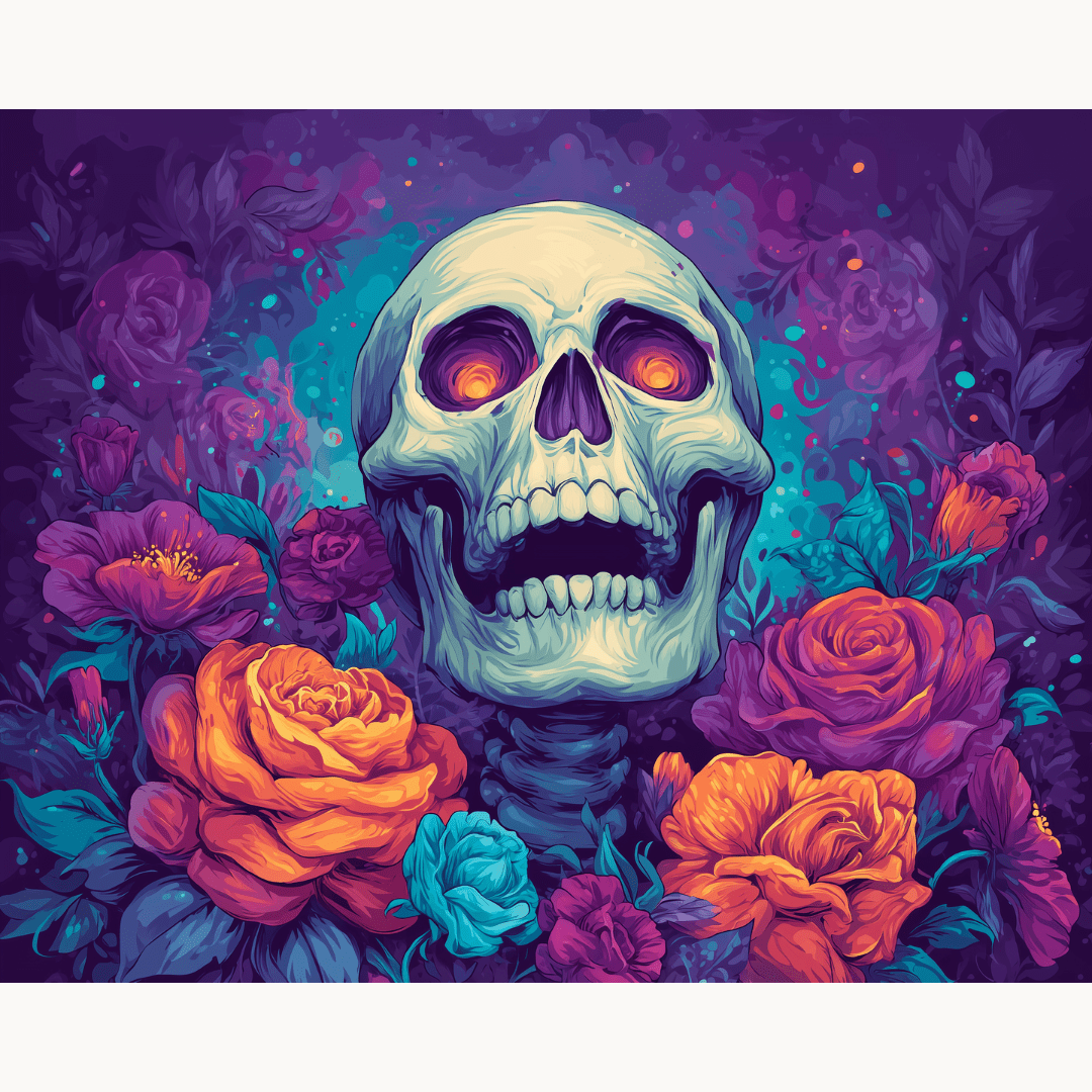 Floral Skeleton