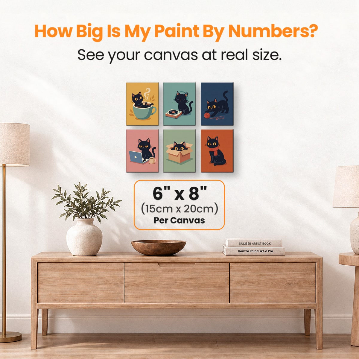 Black Cat Diaries - Number Artist Paint by Numbers Kits