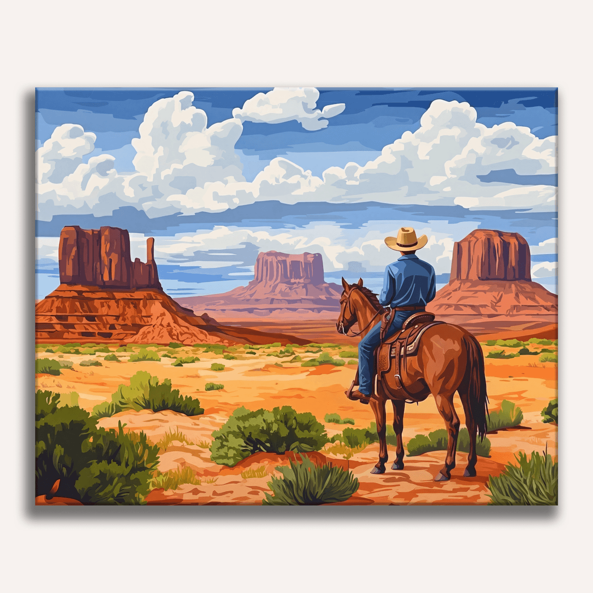 A Horse with No Name - Number Artist Paint by Numbers Kits