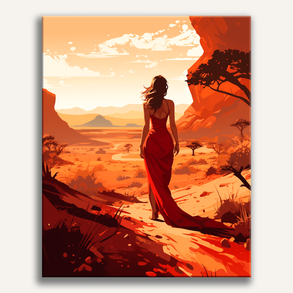 A New World Paint by Numbers Kit