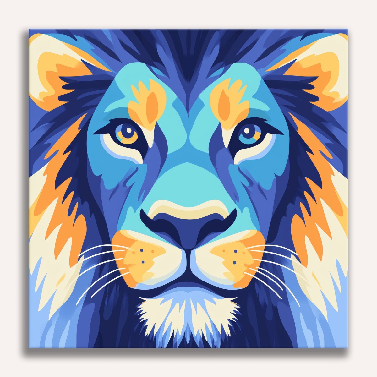 Abstract Lion