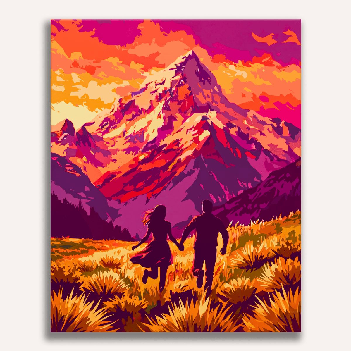 Ain't No Mountain High Enough - Number Artist Paint by Numbers Kits