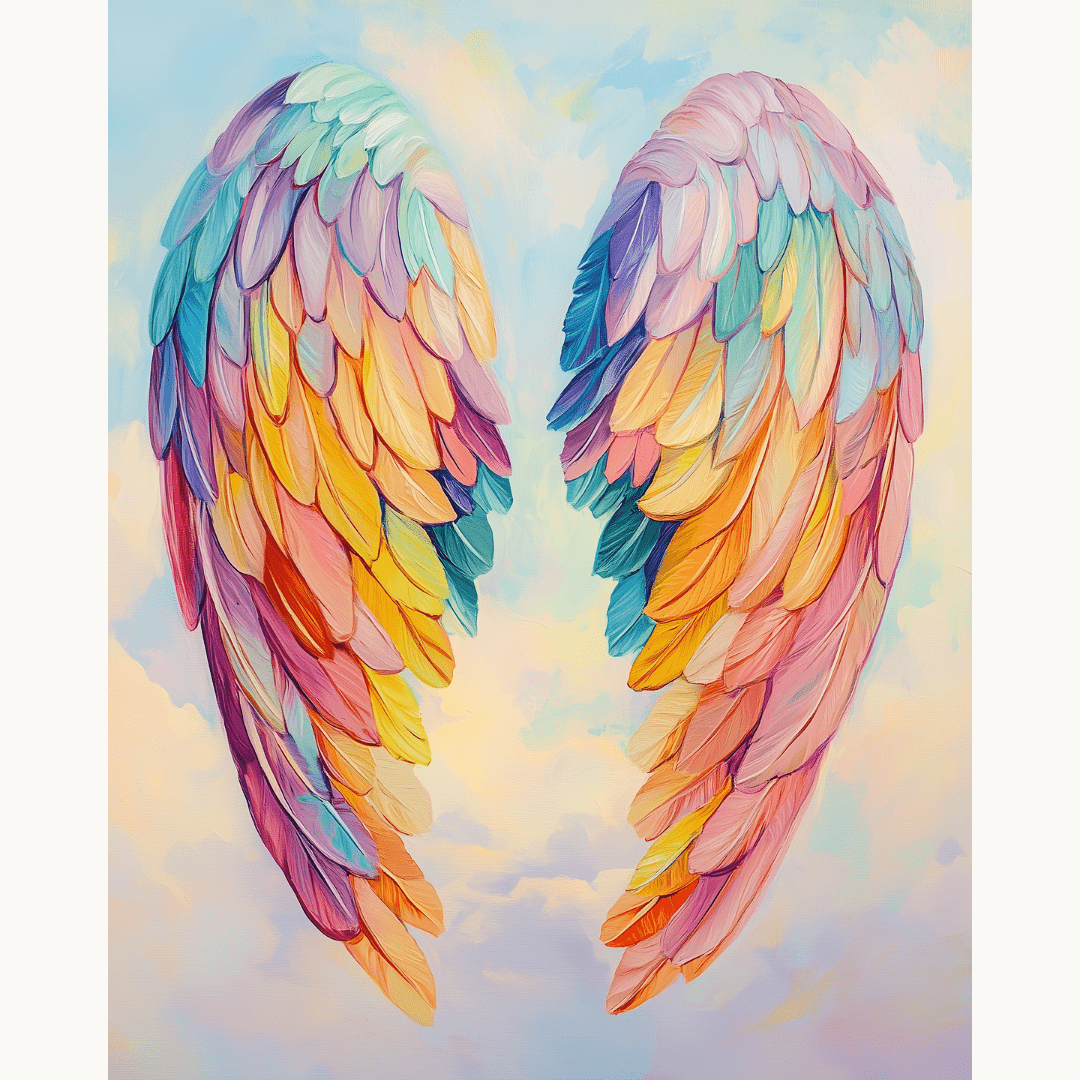 Angel Wings - Number Artist Diamond Painting Kits