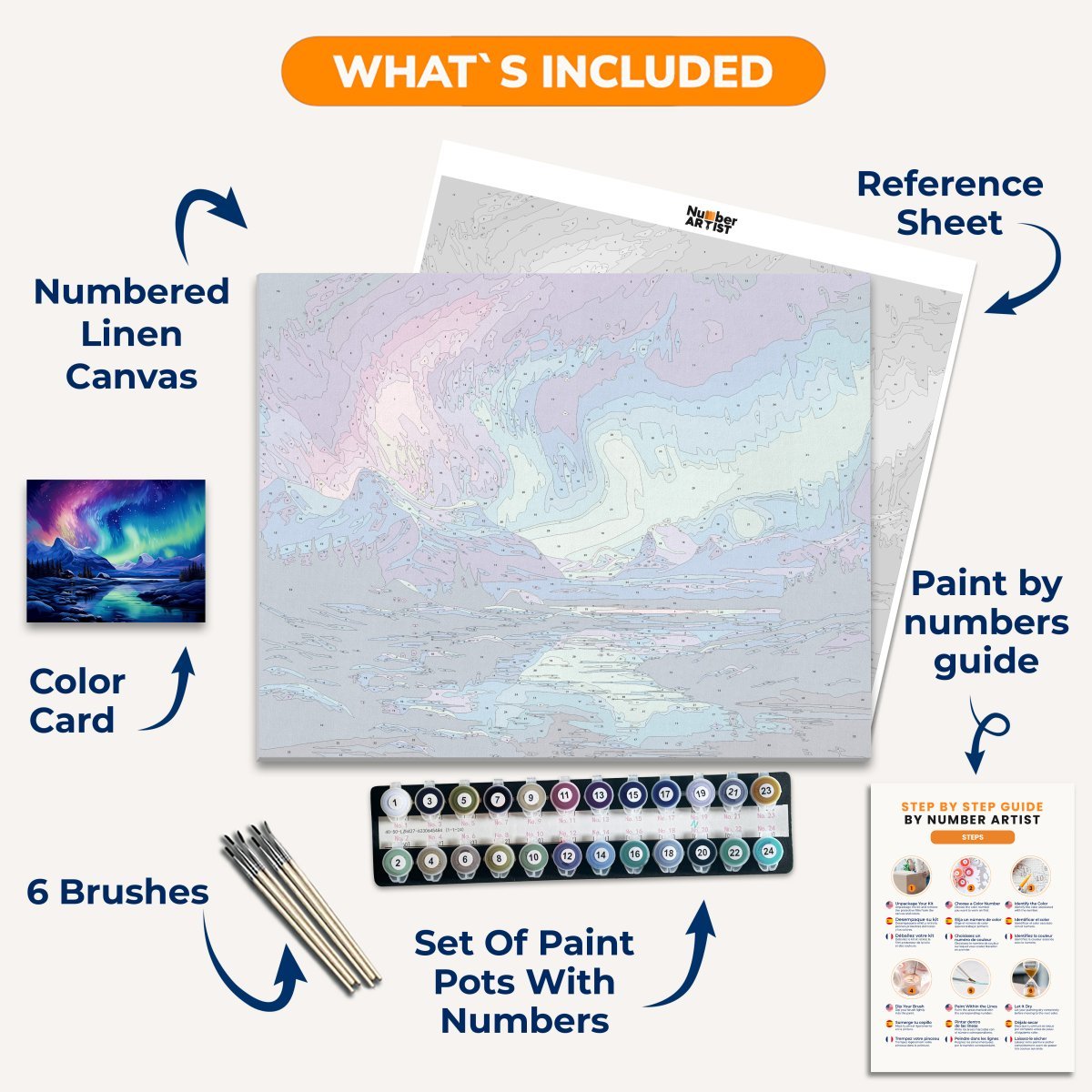 Arctic Symphony - Number Artist Diamond Painting Kits