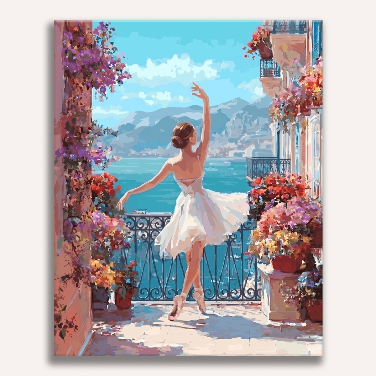 Ballet Balcony - Number Artist Paint by Numbers Kits