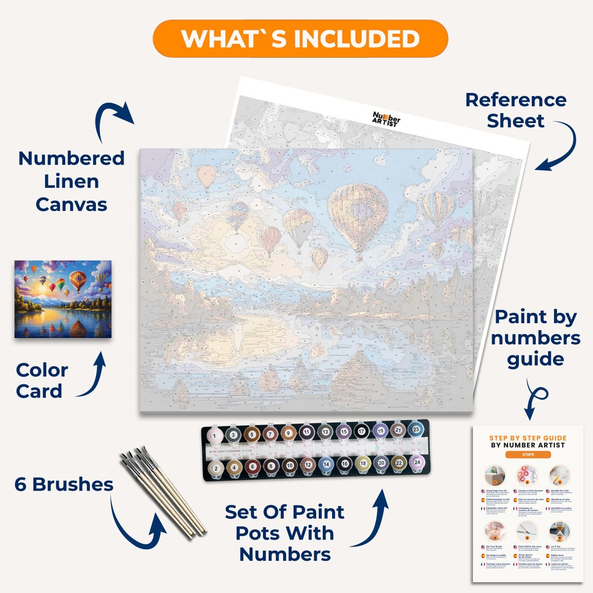 Balloon Parade - Number Artist Diamond Painting Kits