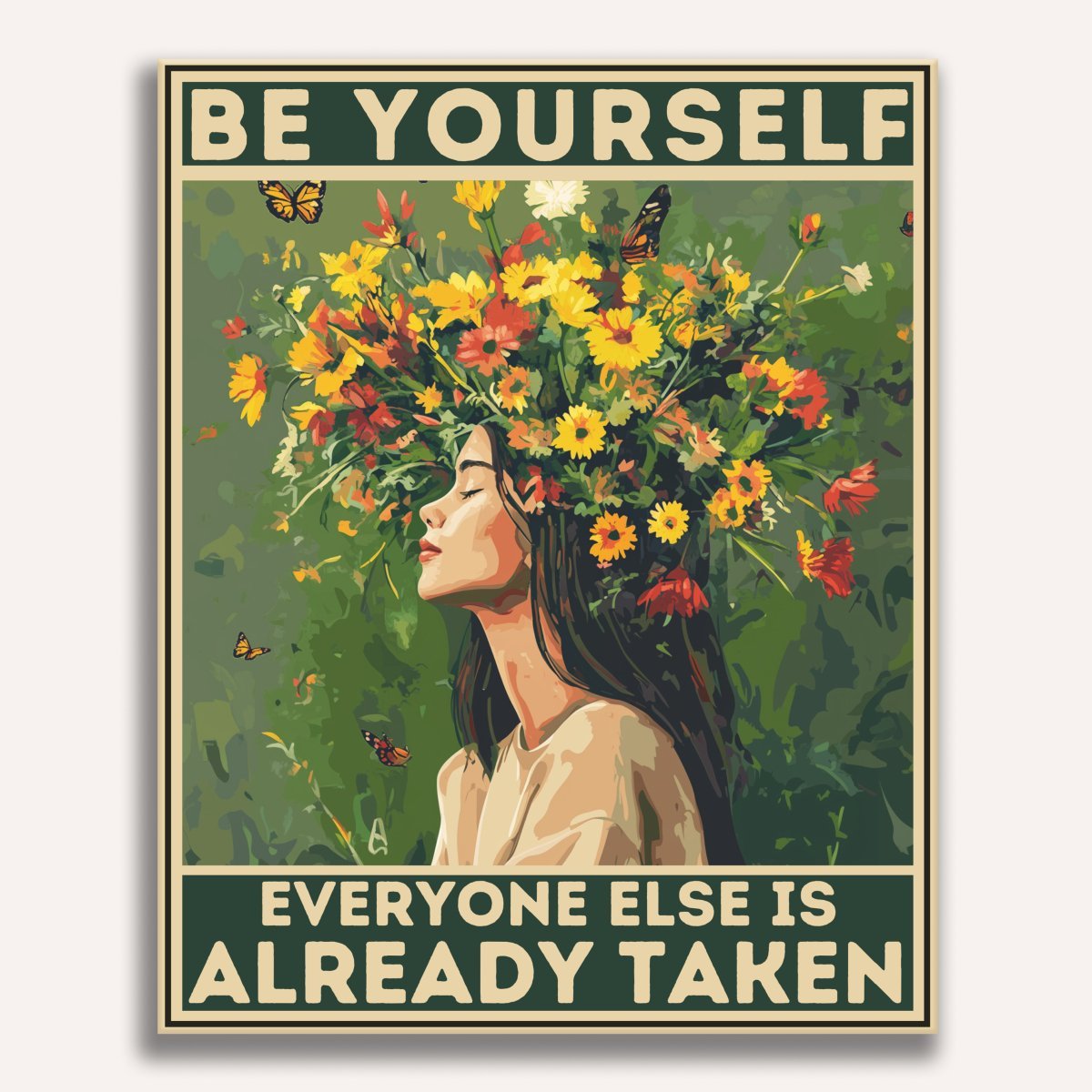 Be Yourself - Number Artist Diamond Painting Kits