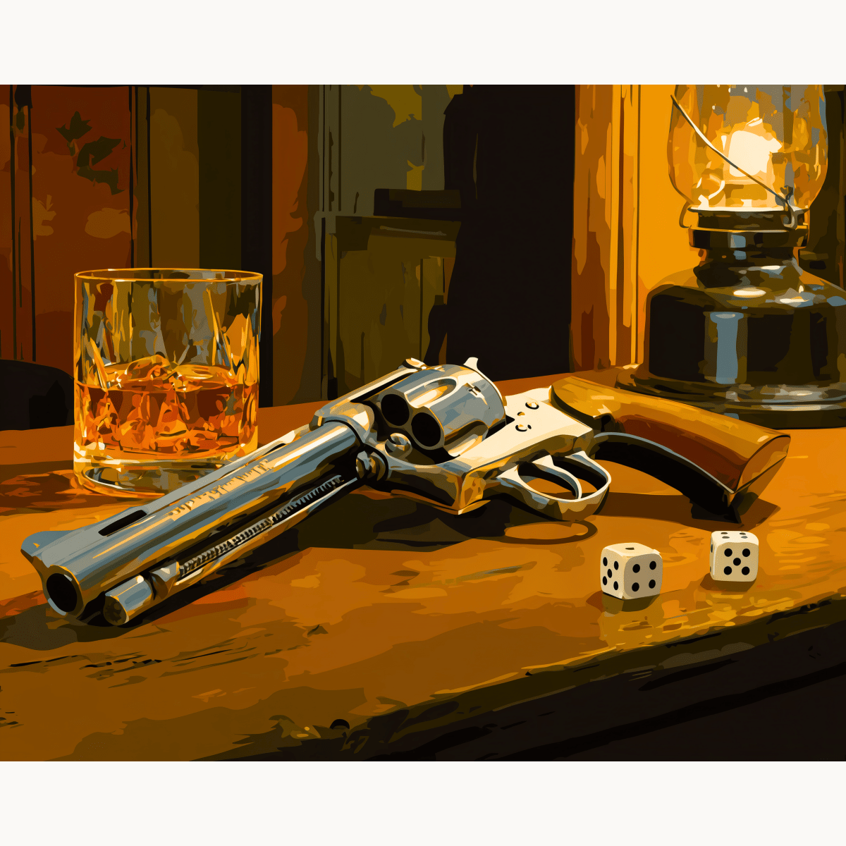 Big Iron - Number Artist Paint by Numbers Kits