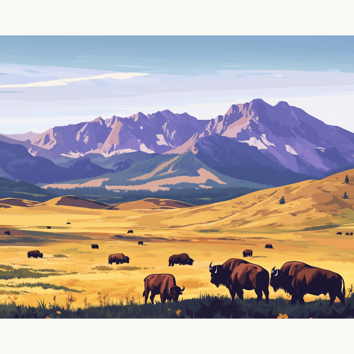 Bison Clearing