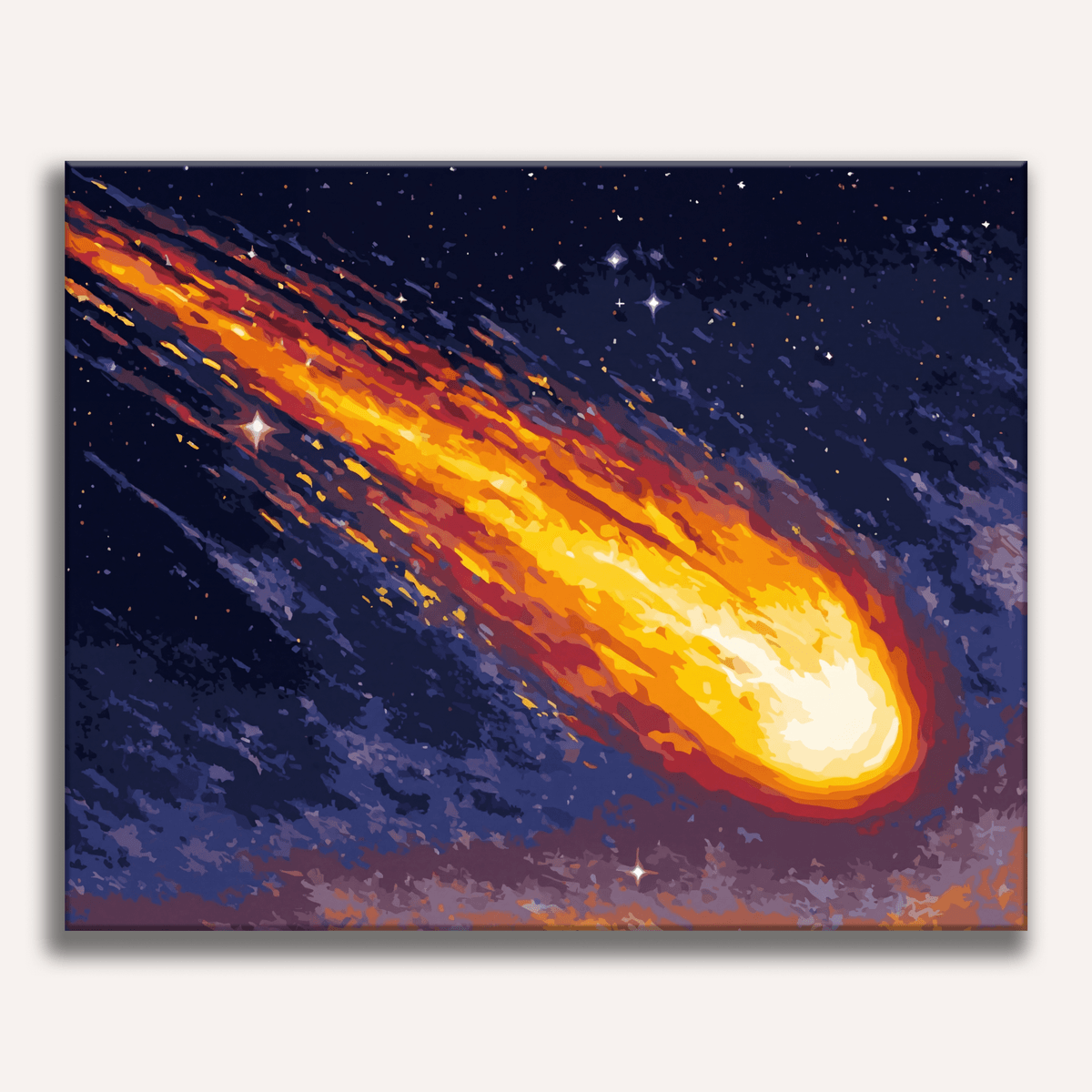 Blaze of Glory - Number Artist Paint by Numbers Kits