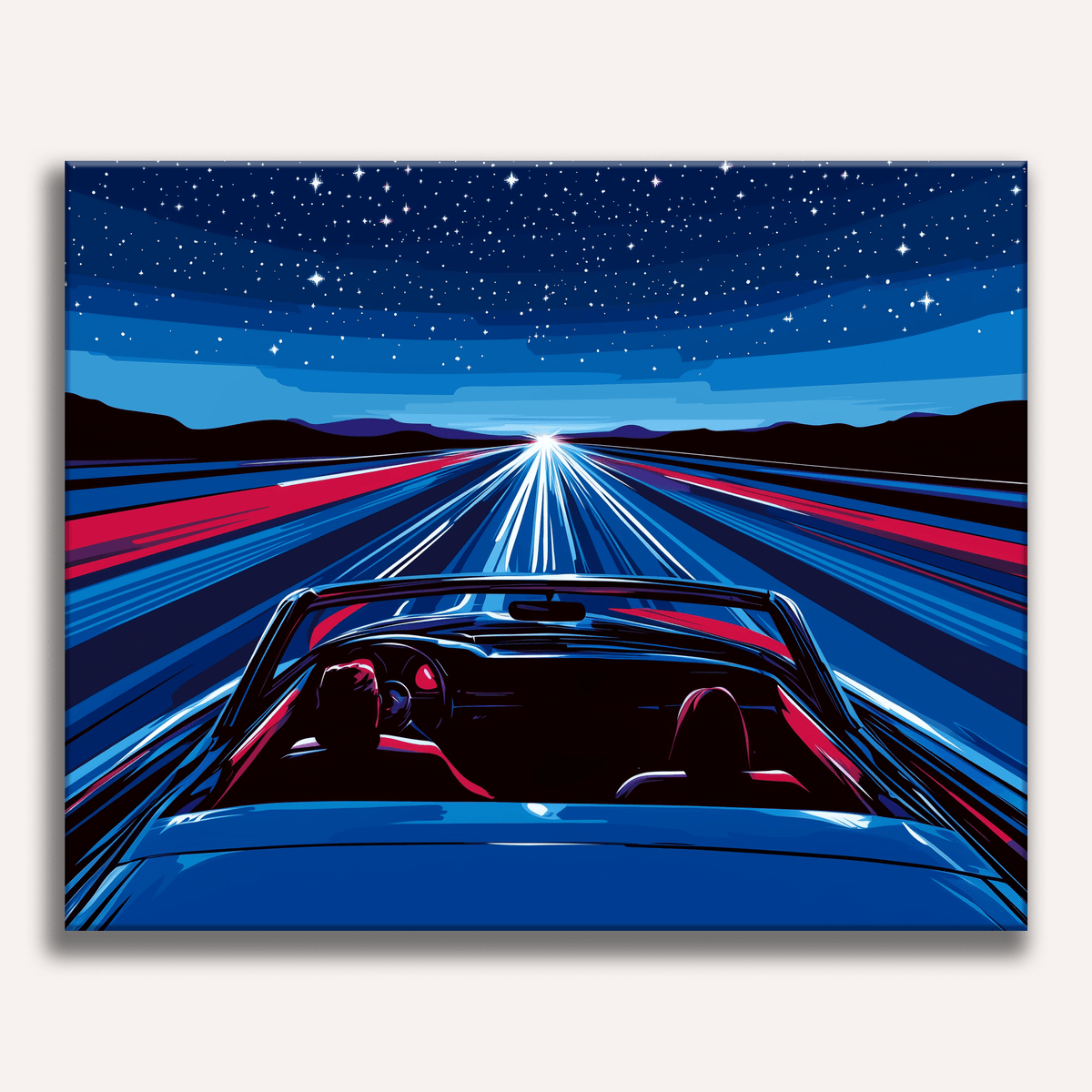 Born to Run - Number Artist Paint by Numbers Kits