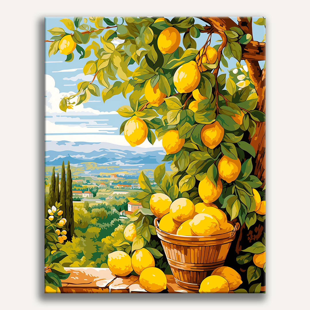 Bounty Lemons - Number Artist Paint by Numbers Kits