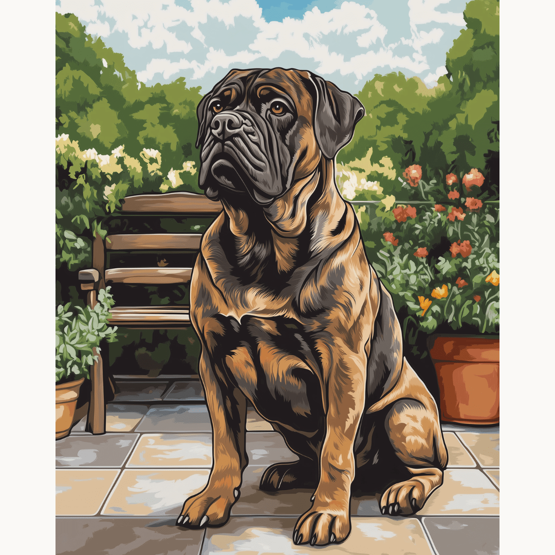 Brindle Mastiff