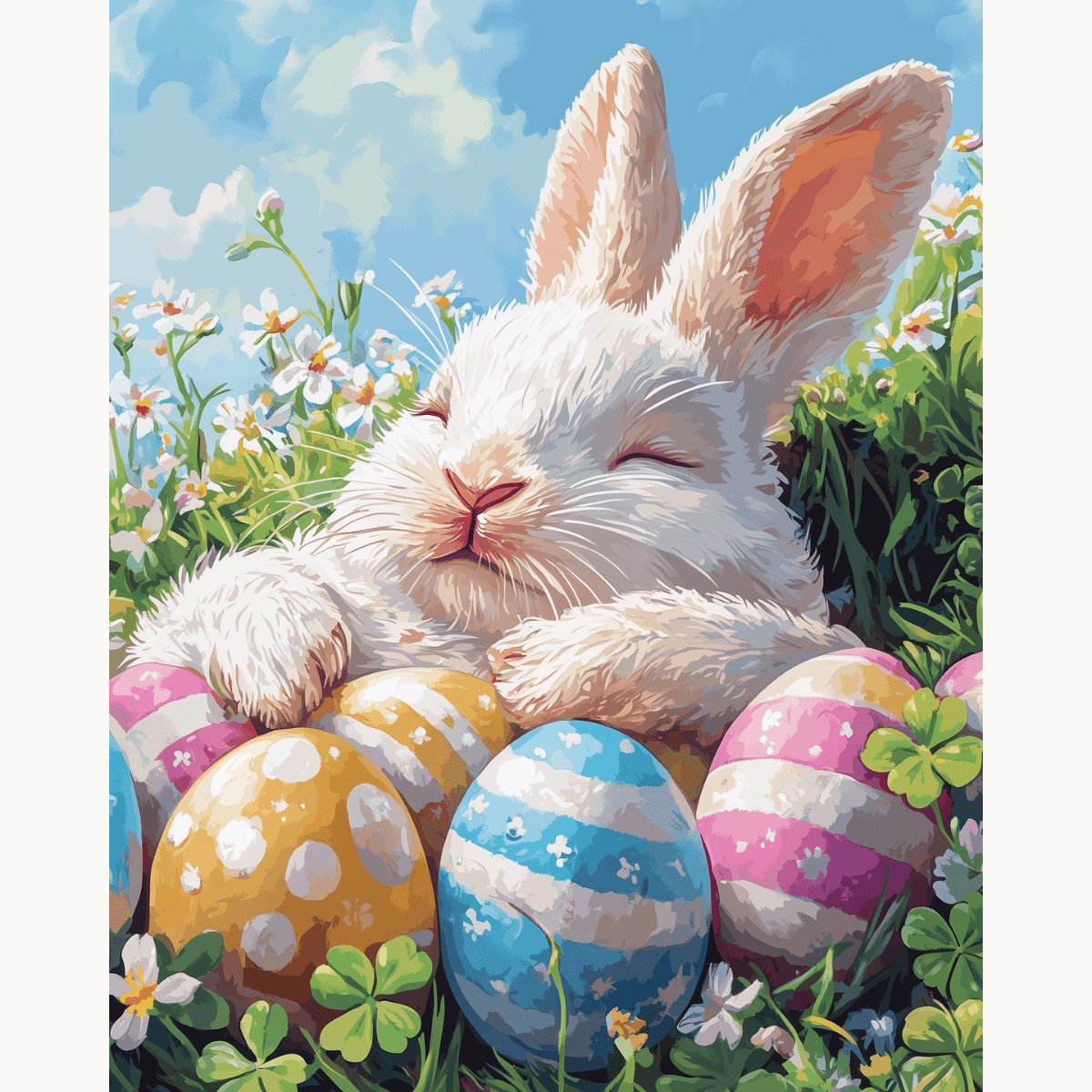 Bunny Dreams - Number Artist Paint by Numbers Kits