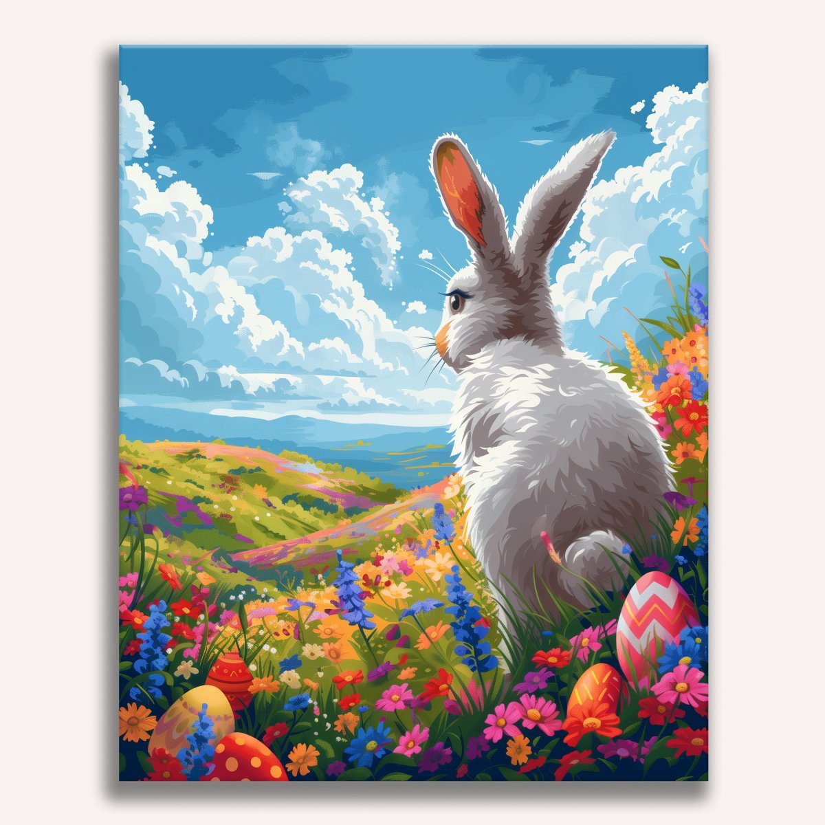 Bunny View - Number Artist Diamond Painting Kits