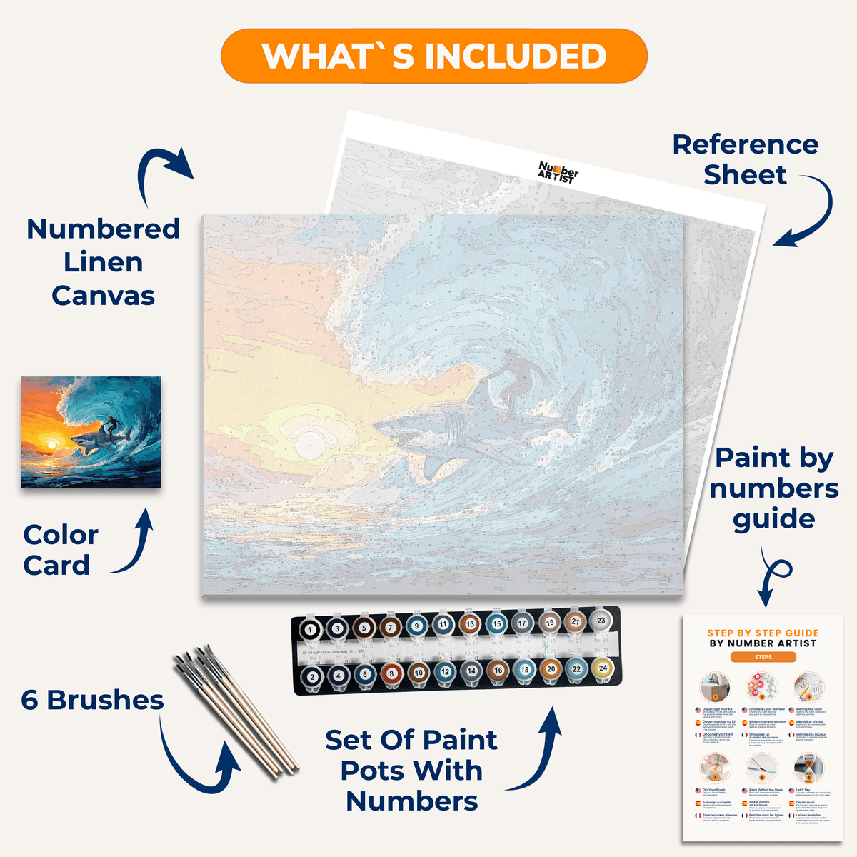 Californication - Number Artist Paint by Numbers Kits