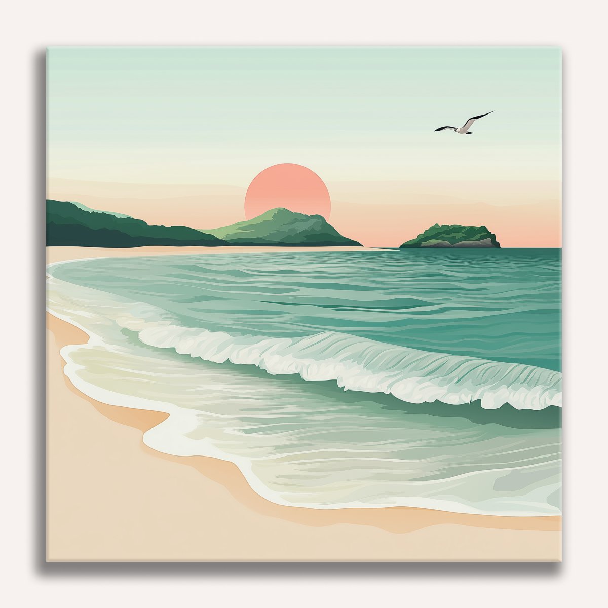 Calm Tide - Number Artist Diamond Painting Kits