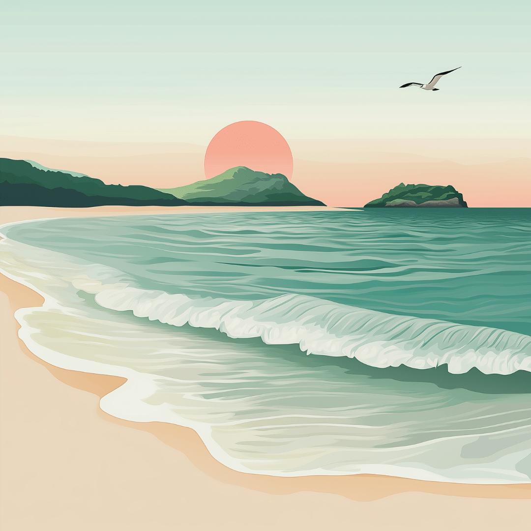 Calm Tide - Number Artist Diamond Painting Kits