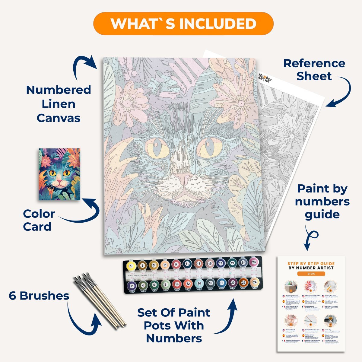 Camouflage - Number Artist Paint By Numbers Kits