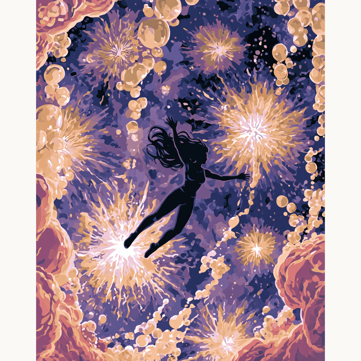 Champagne Supernova - Number Artist Paint by Numbers Kits