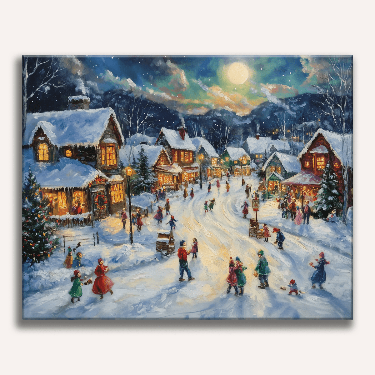 Christmas Streets - Number Artist Paint By Numbers Kits