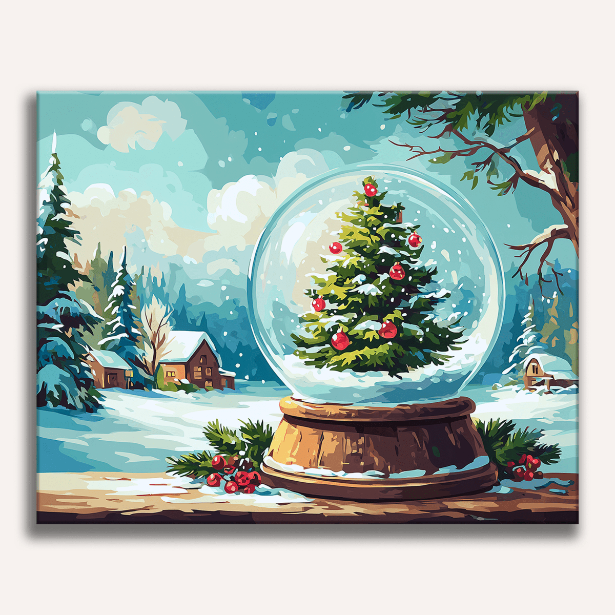 Christmas Tree Globe