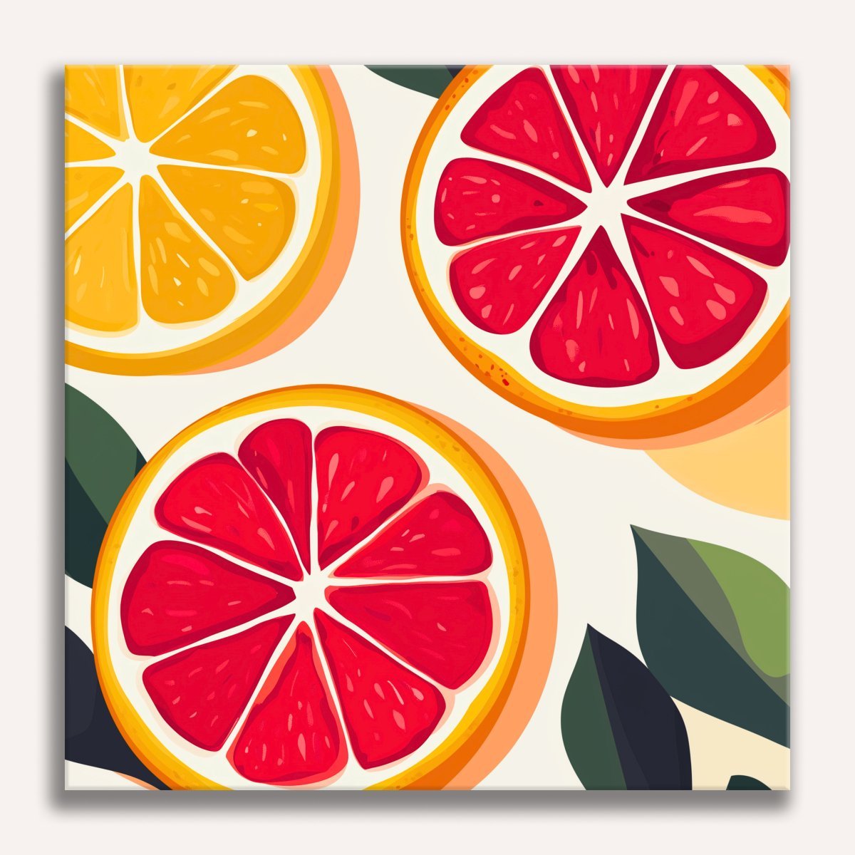 Citrus Serenity - Number Artist Diamond Painting Kits