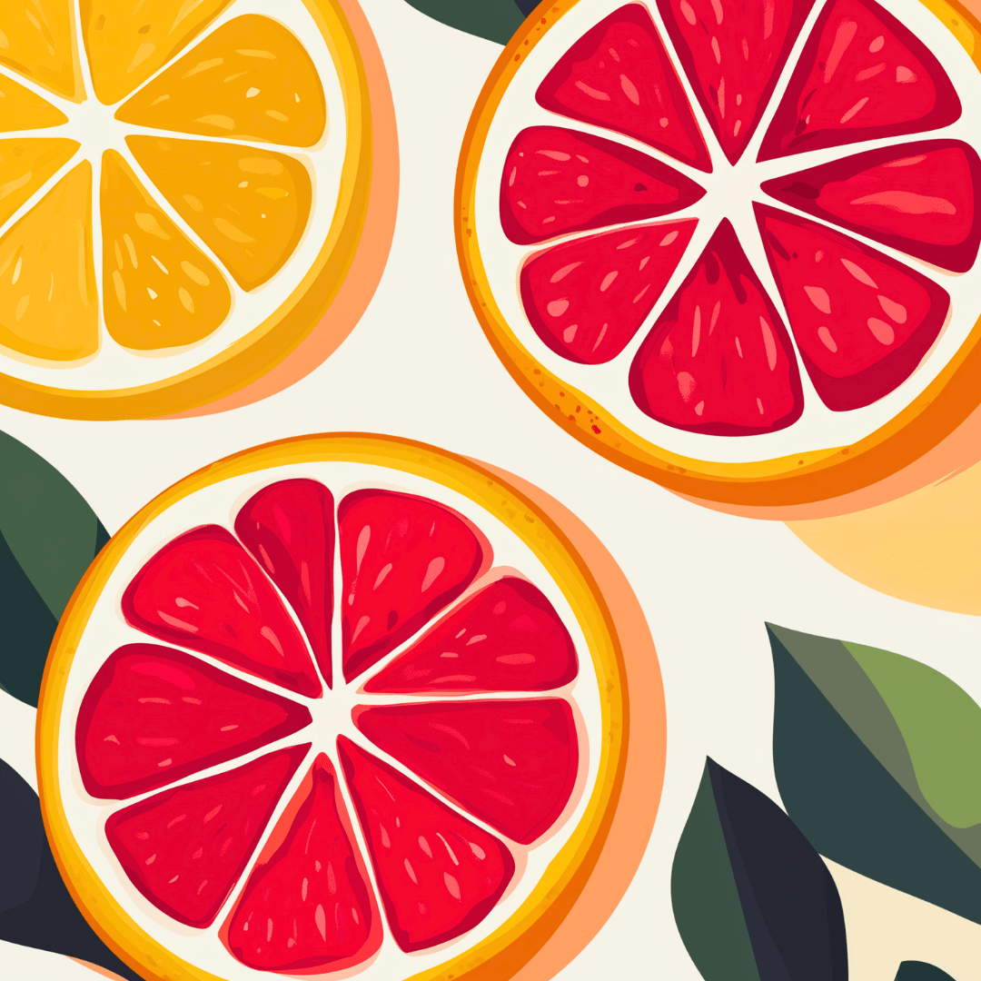Citrus Serenity - Number Artist Diamond Painting Kits