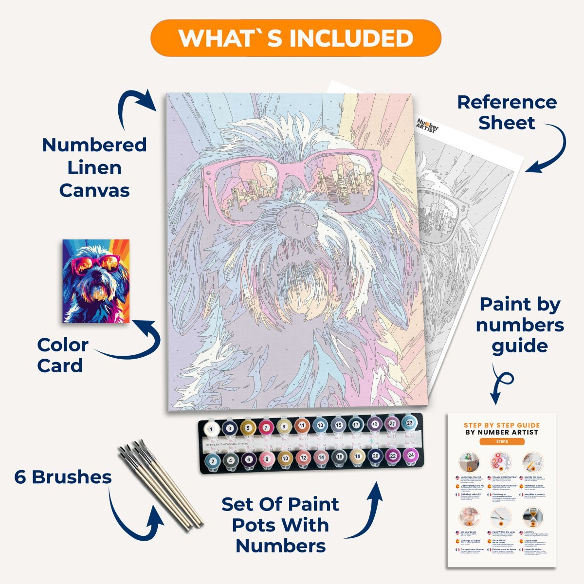 City Days - Number Artist Diamond Painting Kits