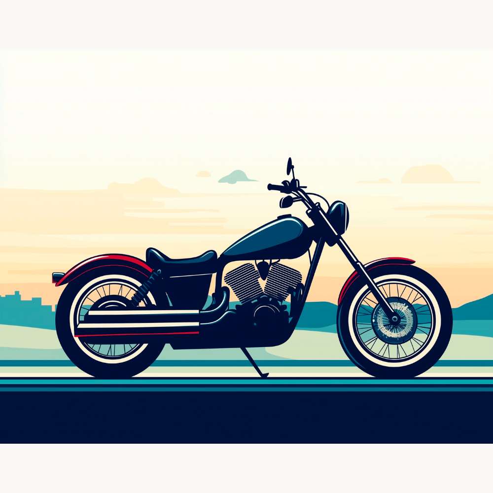 Classic Motorcycle - Number Artist Diamond Painting Kits