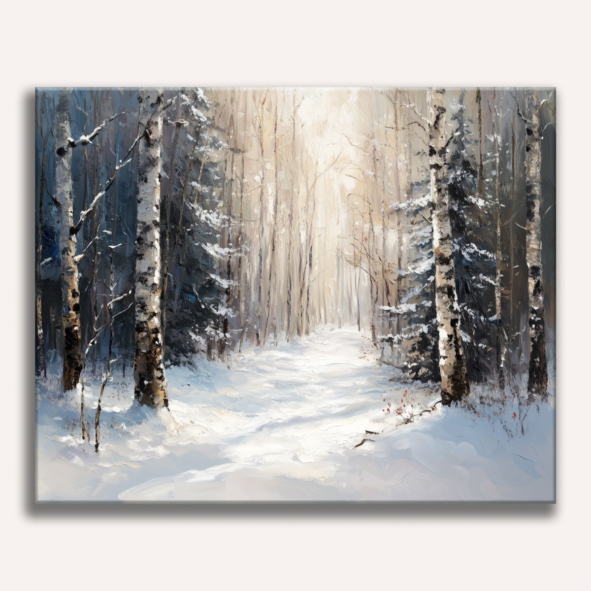 Cold Trees - Number Artist Diamond Painting Kits