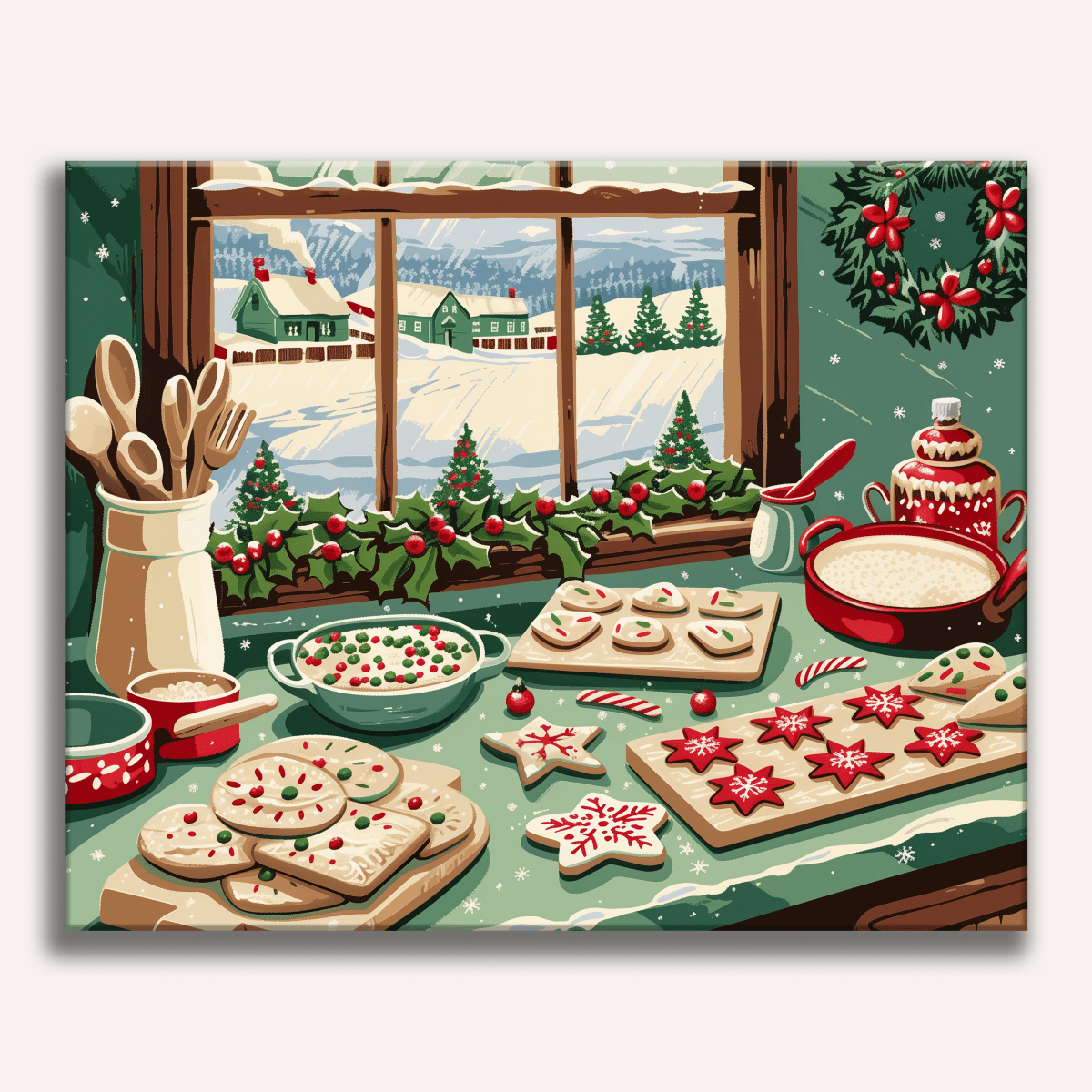 Cookies in the Making - Number Artist Diamond Painting Kits