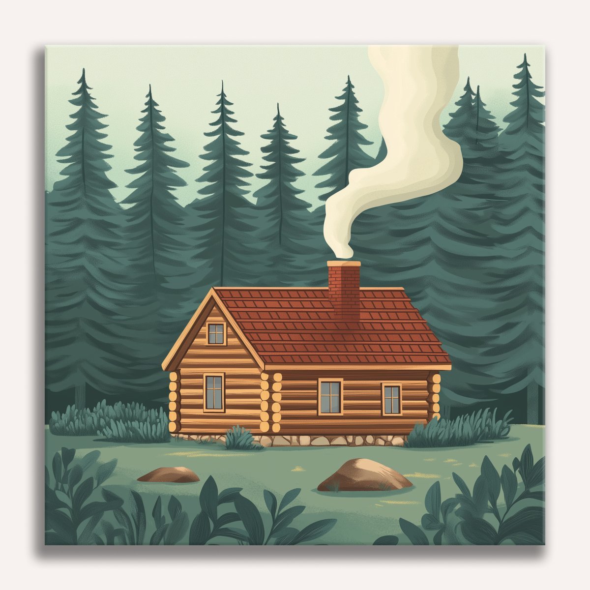 Cozy Cottage - Number Artist Diamond Painting Kits