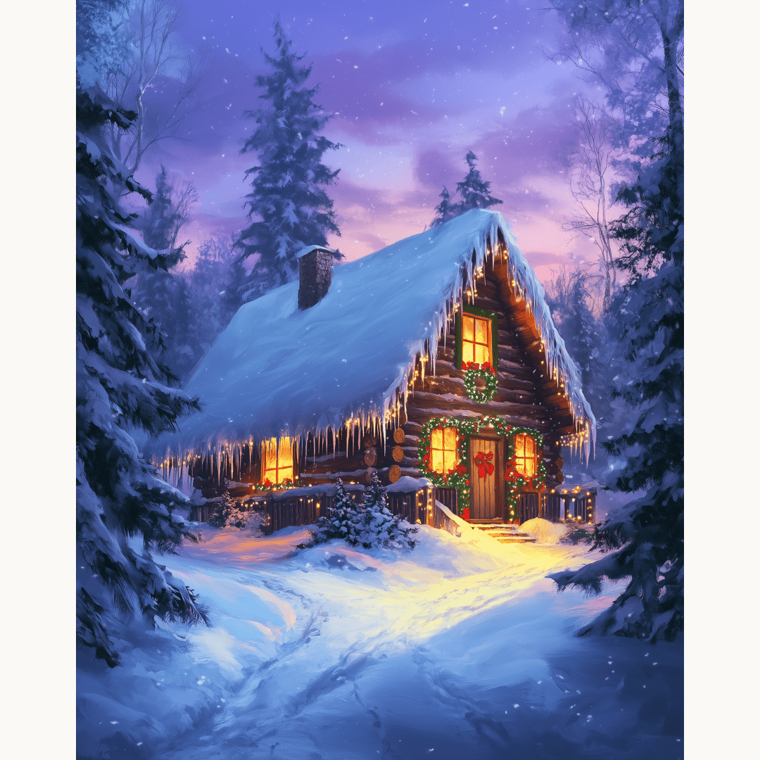 Cozy Winter - Number Artist Diamond Painting Kits