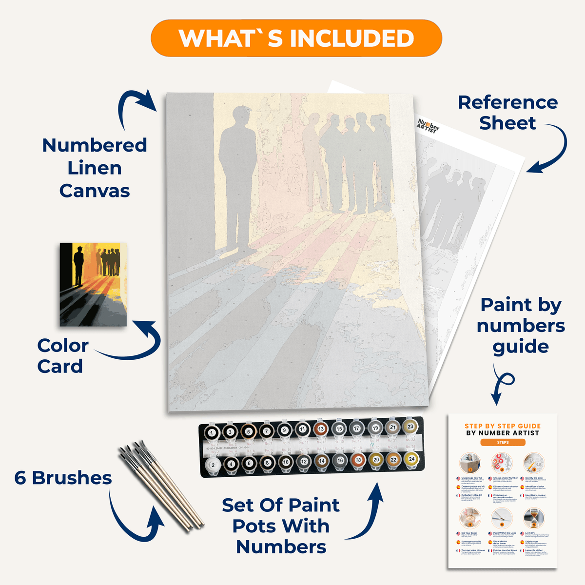 Creep - Number Artist Paint by Numbers Kits