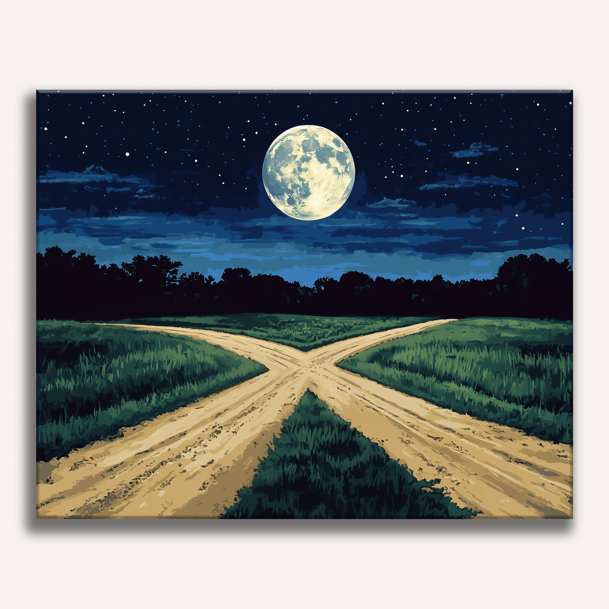 Crossroads - Number Artist Paint by Numbers Kits