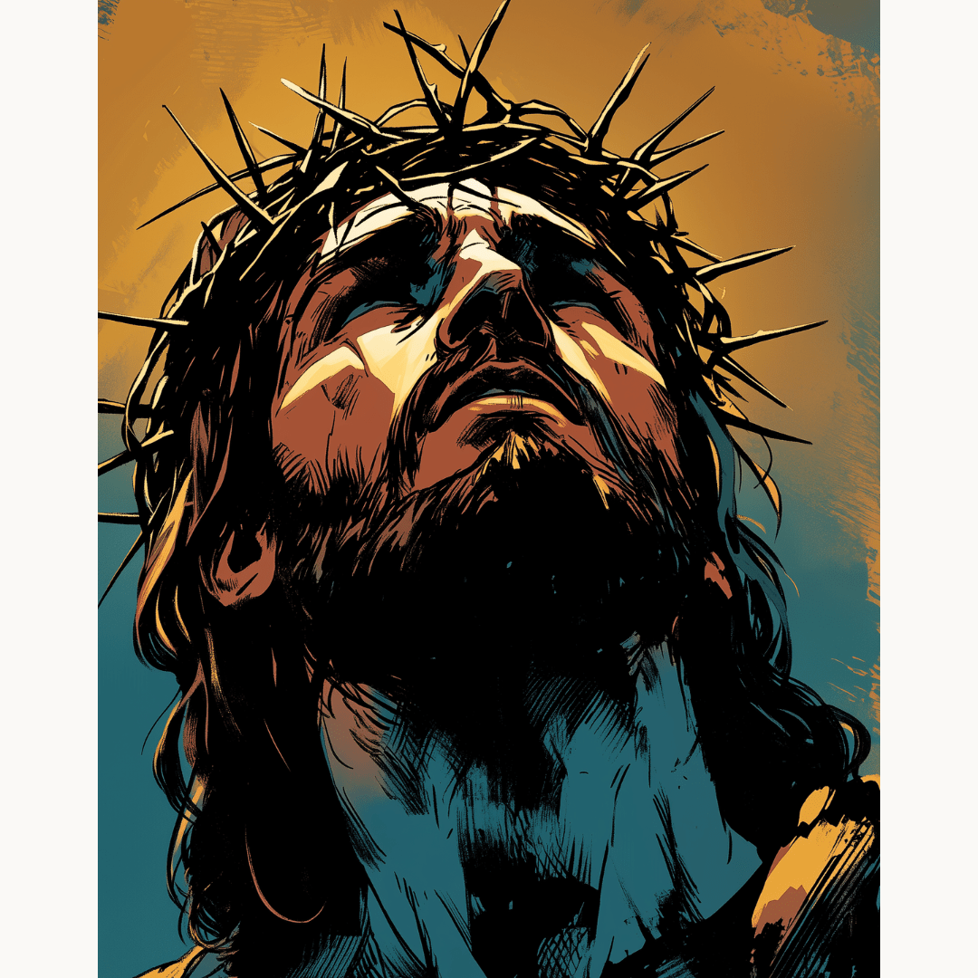 Crown of Thorns - Number Artist Diamond Painting Kits