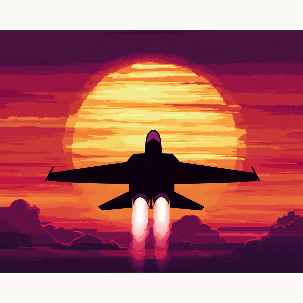 Danger Zone - Number Artist Paint by Numbers Kits