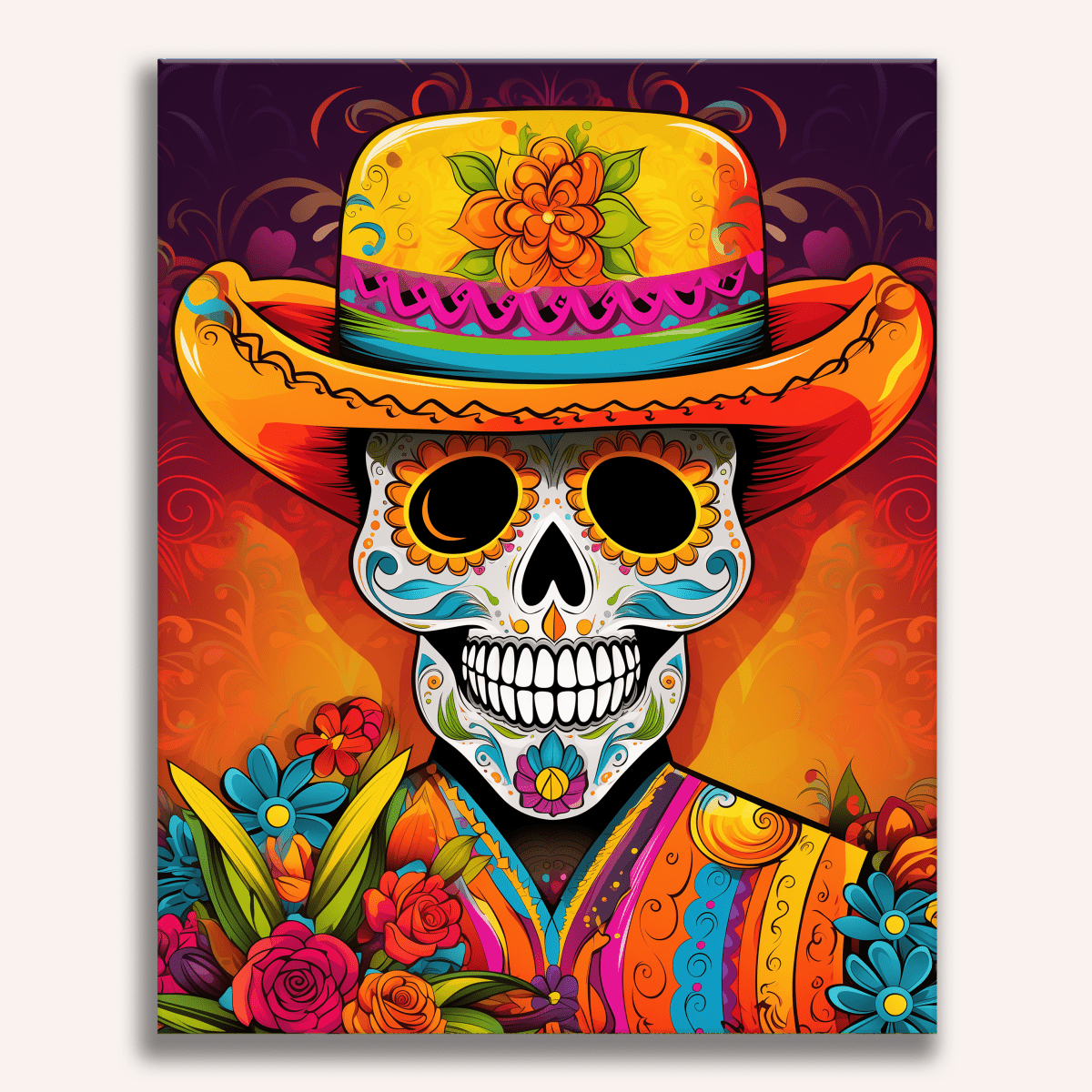 Day of the Dead - Number Artist Paint By Numbers Kits